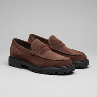 Osborne Suede Lug Sole Loafers