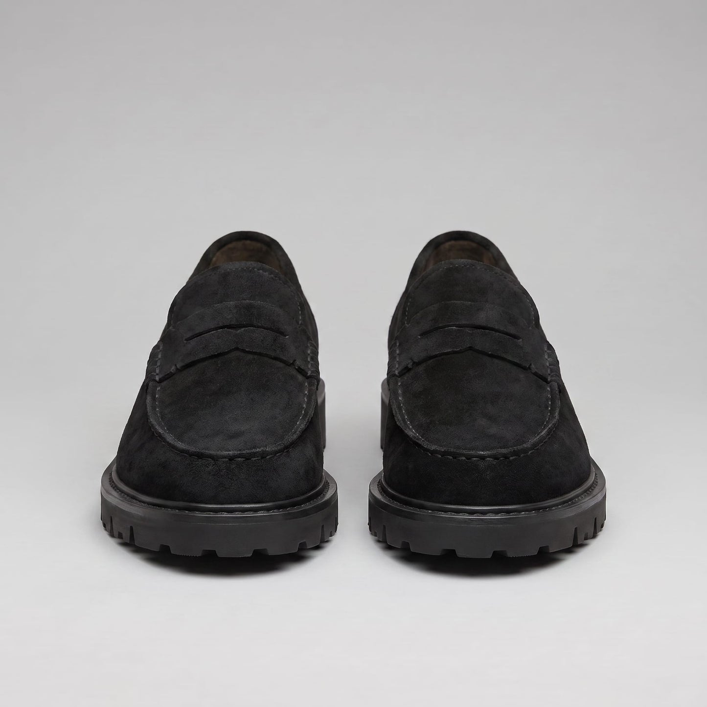 Osborne Suede Lug Sole Loafers_8