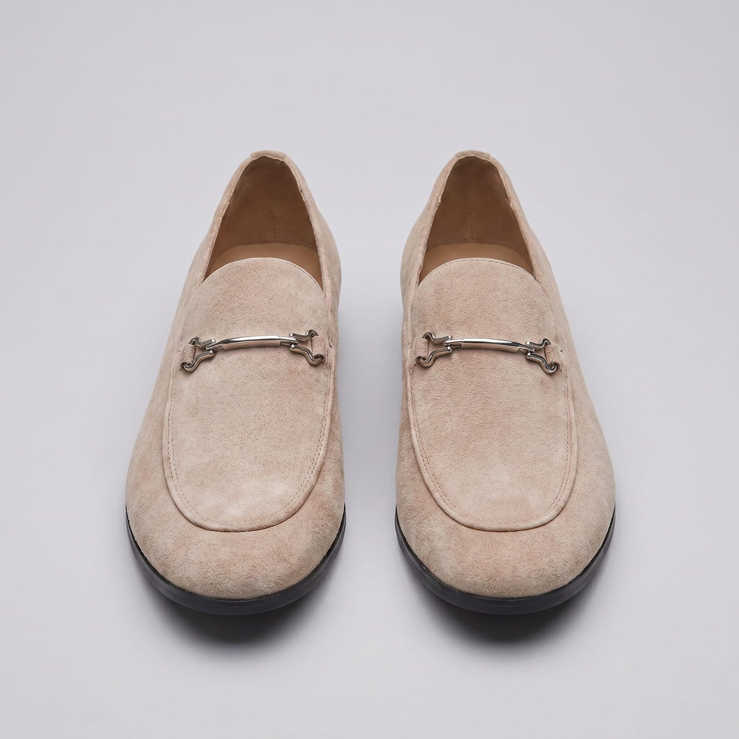 Renshaw Faux Suede Horsebit Loafers_5