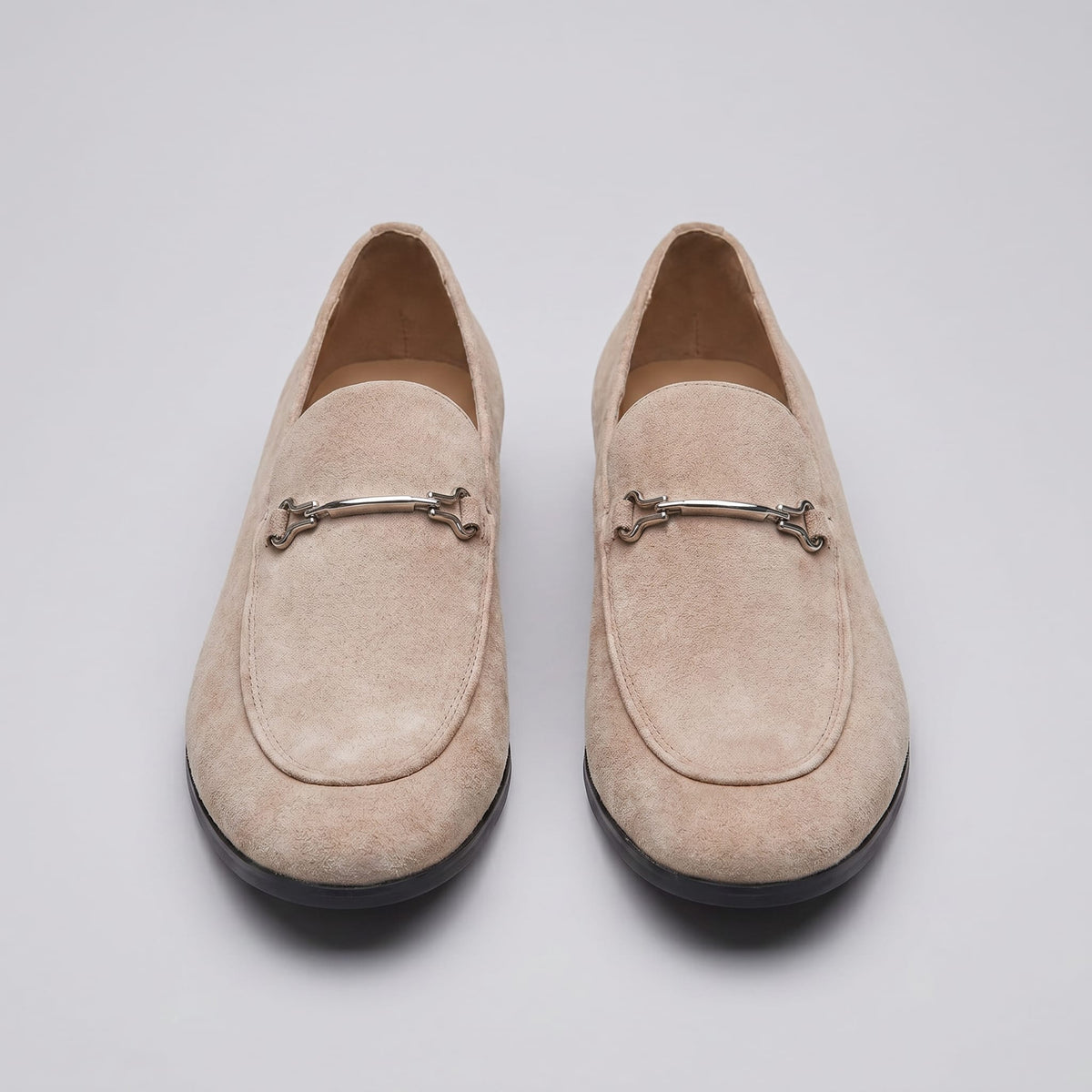 Renshaw Faux Suede Horsebit Loafers