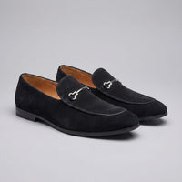 Renshaw Faux Suede Horsebit Loafers