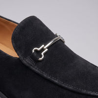 Renshaw Faux Suede Horsebit Loafers