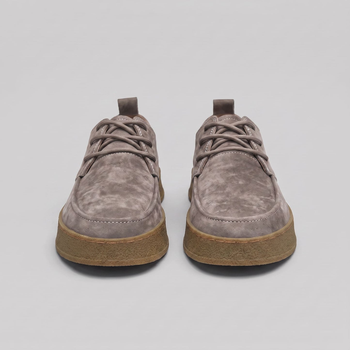 Vickers Faux Suede Gum Sole Shoes_2