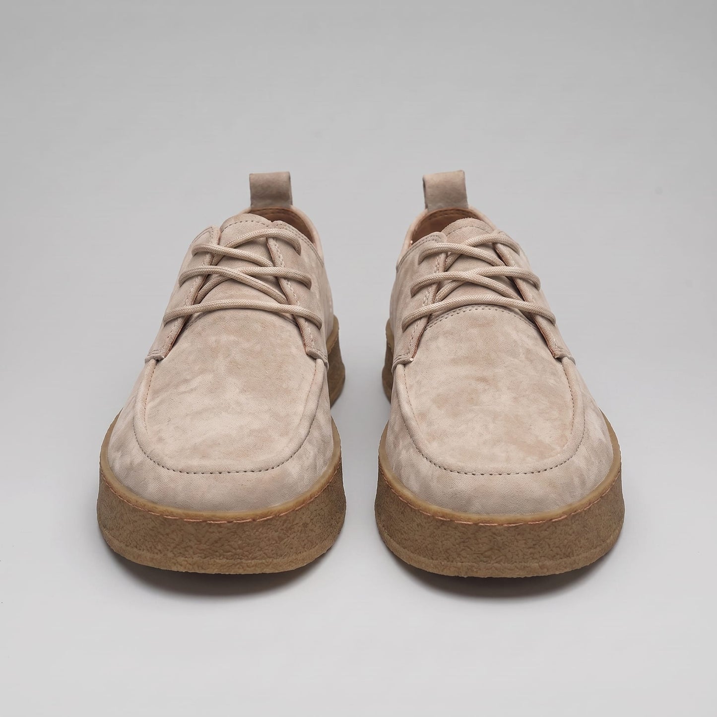 Vickers Faux Suede Gum Sole Shoes_8