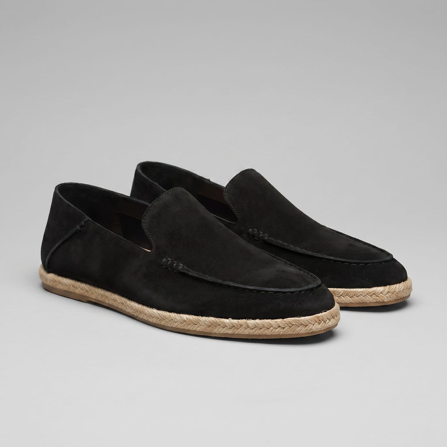 Paxson Suede Espadrille Loafers_1