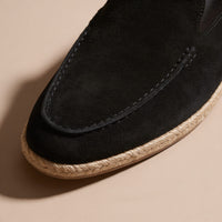 Paxson Suede Espadrille Loafers
