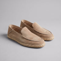 Paxson Suede Espadrille Loafers