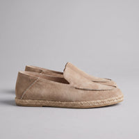 Paxson Suede Espadrille Loafers