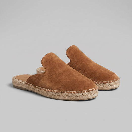 Pemberton Faux Suede Espadrille Mules_1