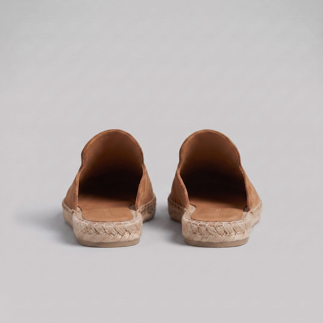 Pemberton Faux Suede Espadrille Mules