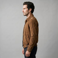 Jennings Suede Harrington Jacket