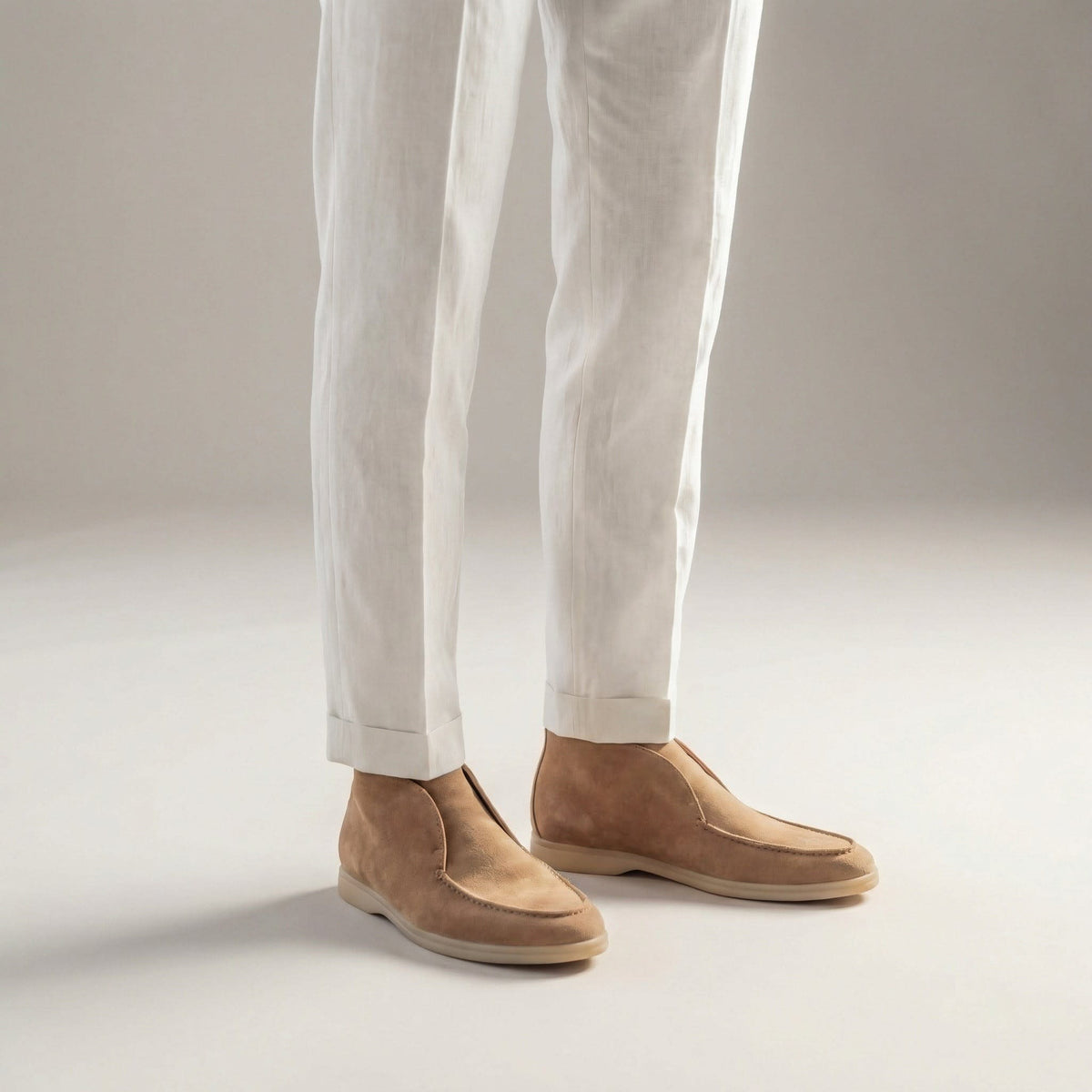 Radcliffe Suede High Top Loafers