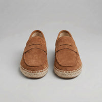Torrance Suede Espadrille Loafers