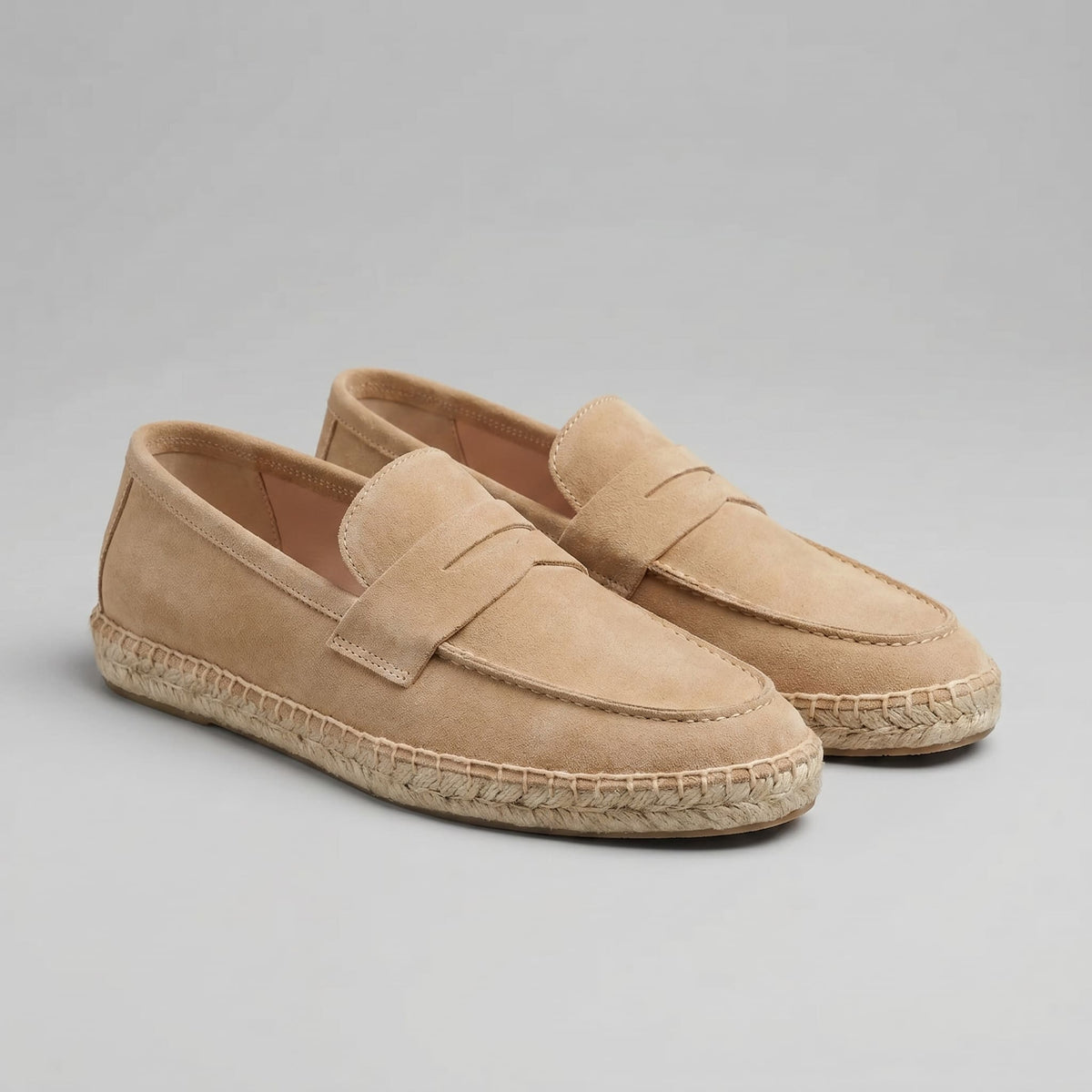 Torrance Suede Espadrille Loafers_11