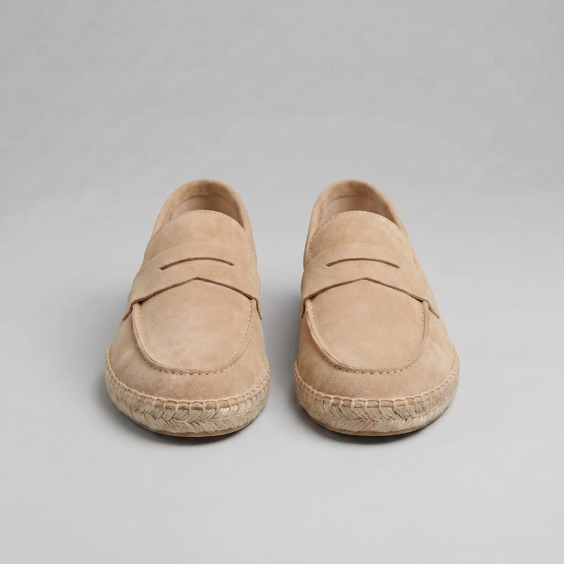 Torrance Suede Espadrille Loafers