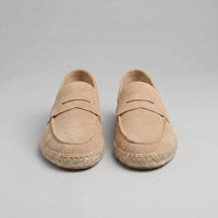 Torrance Suede Espadrille Loafers