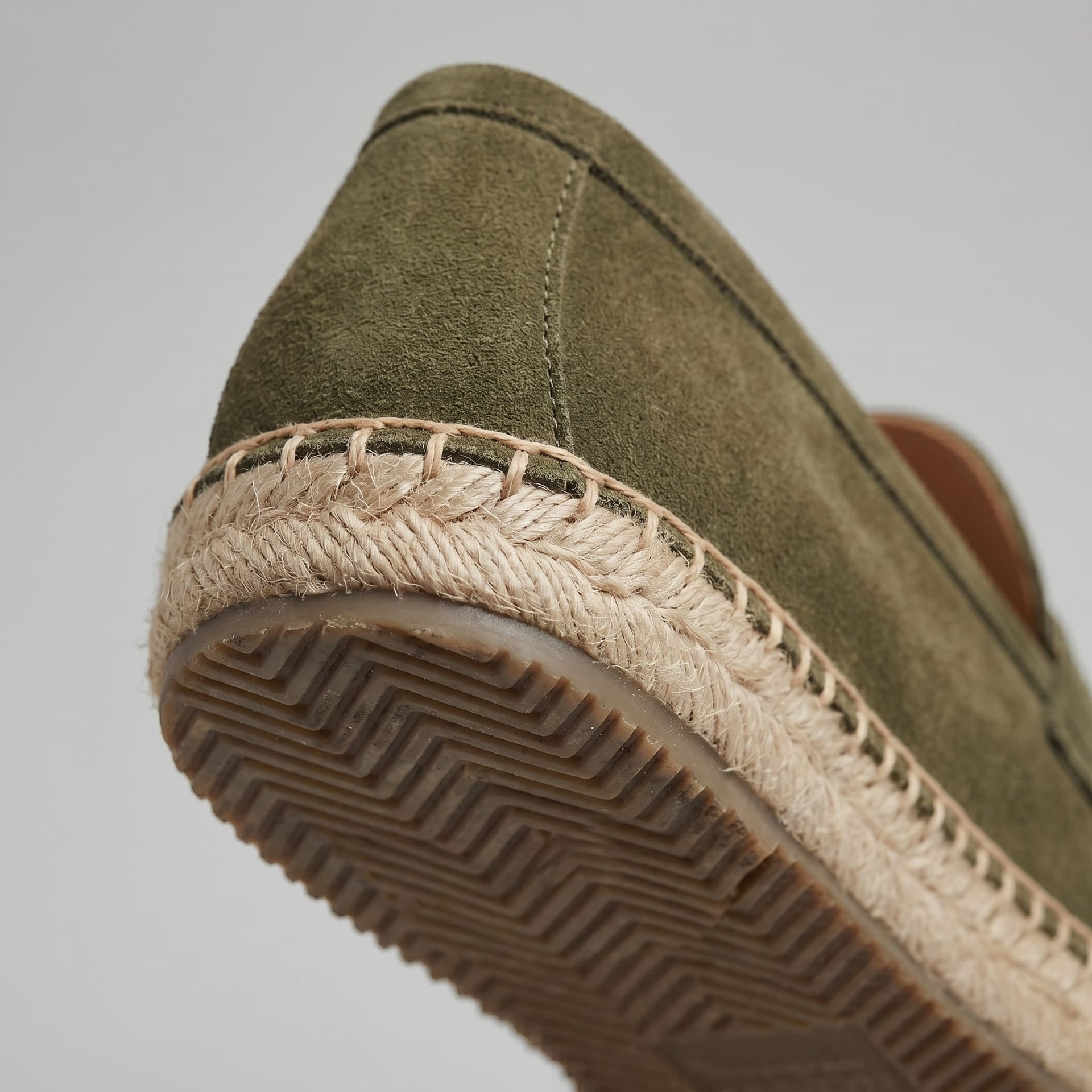 Torrance Suede Espadrille Loafers