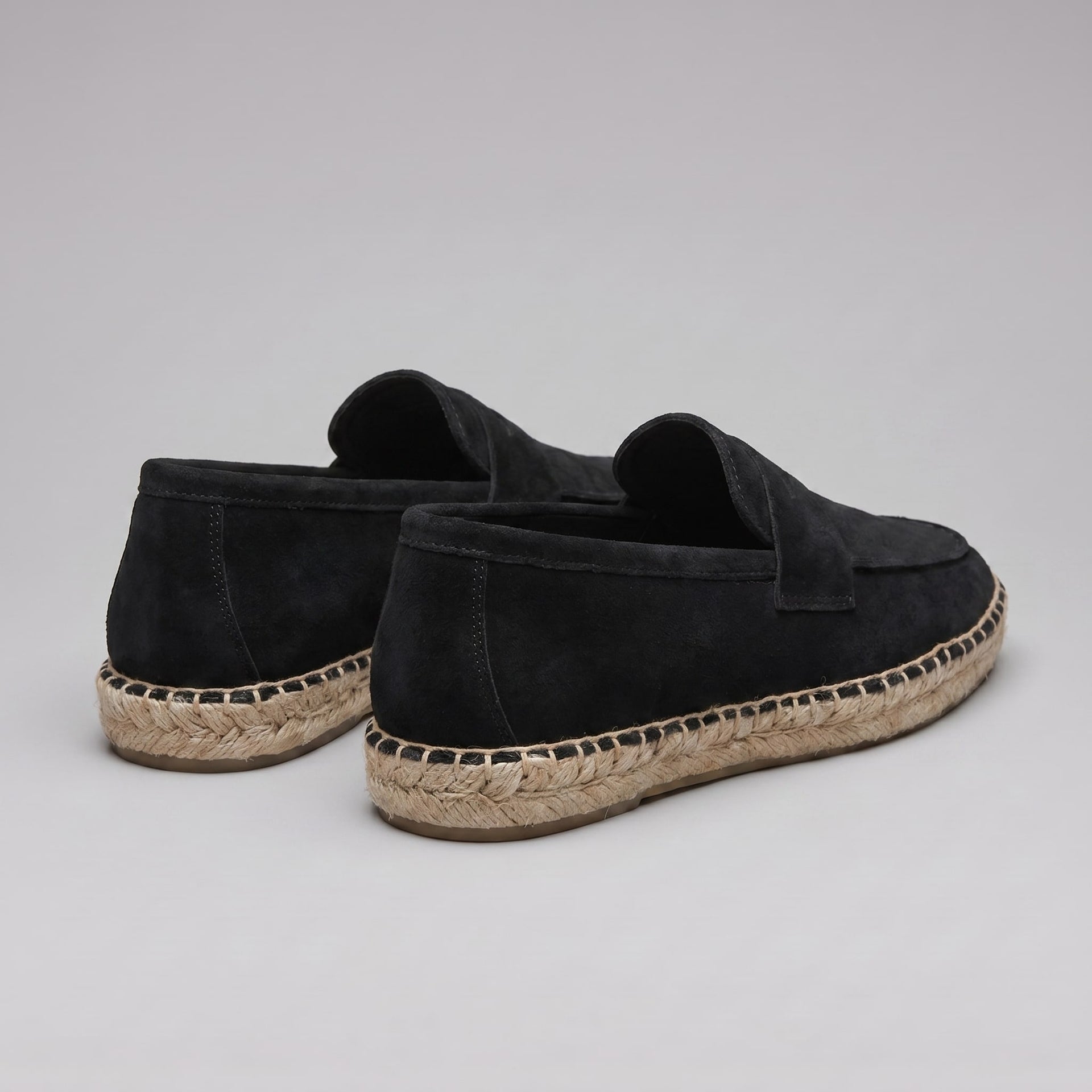 Torrance Suede Espadrille Loafers