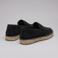 Torrance Suede Espadrille Loafers