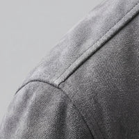 Jerome Suede Trucker Jacket