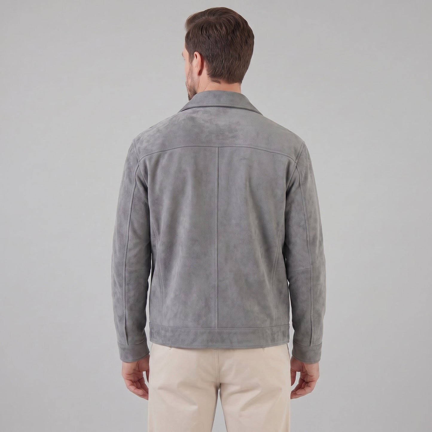 Jerome Suede Trucker Jacket_5