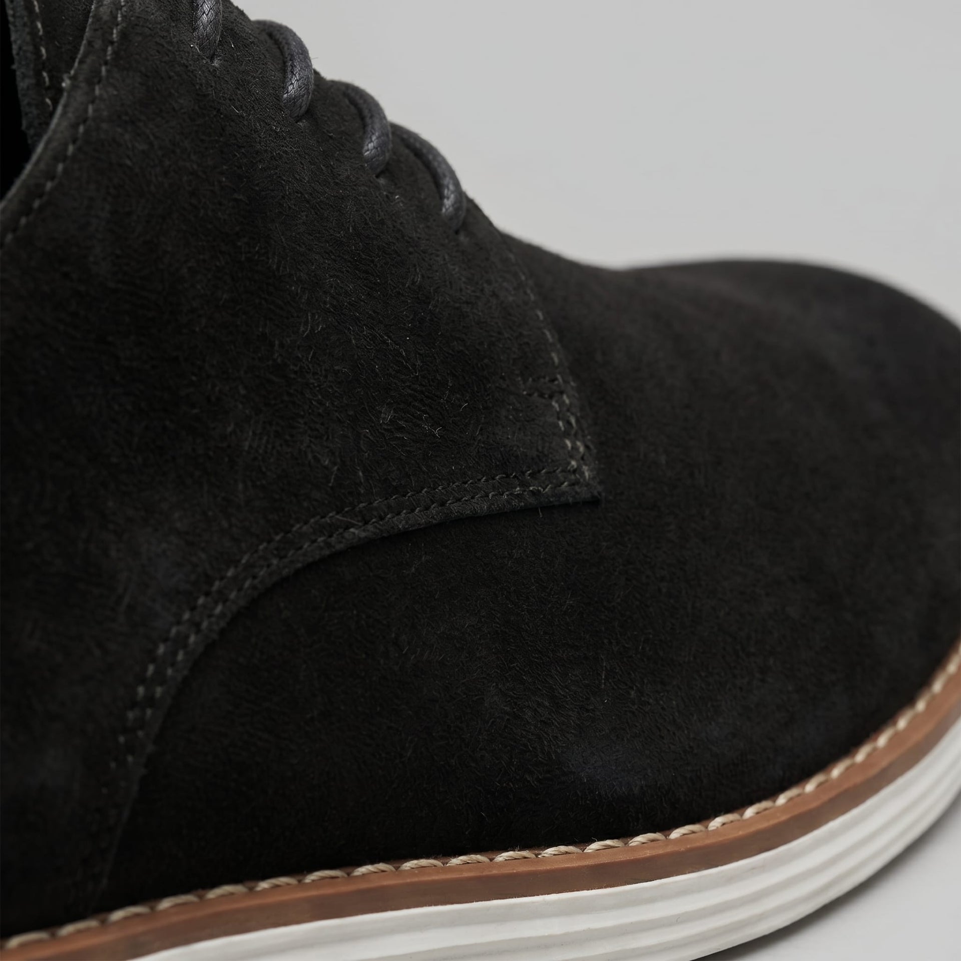 Travers Faux Suede Derby Shoes
