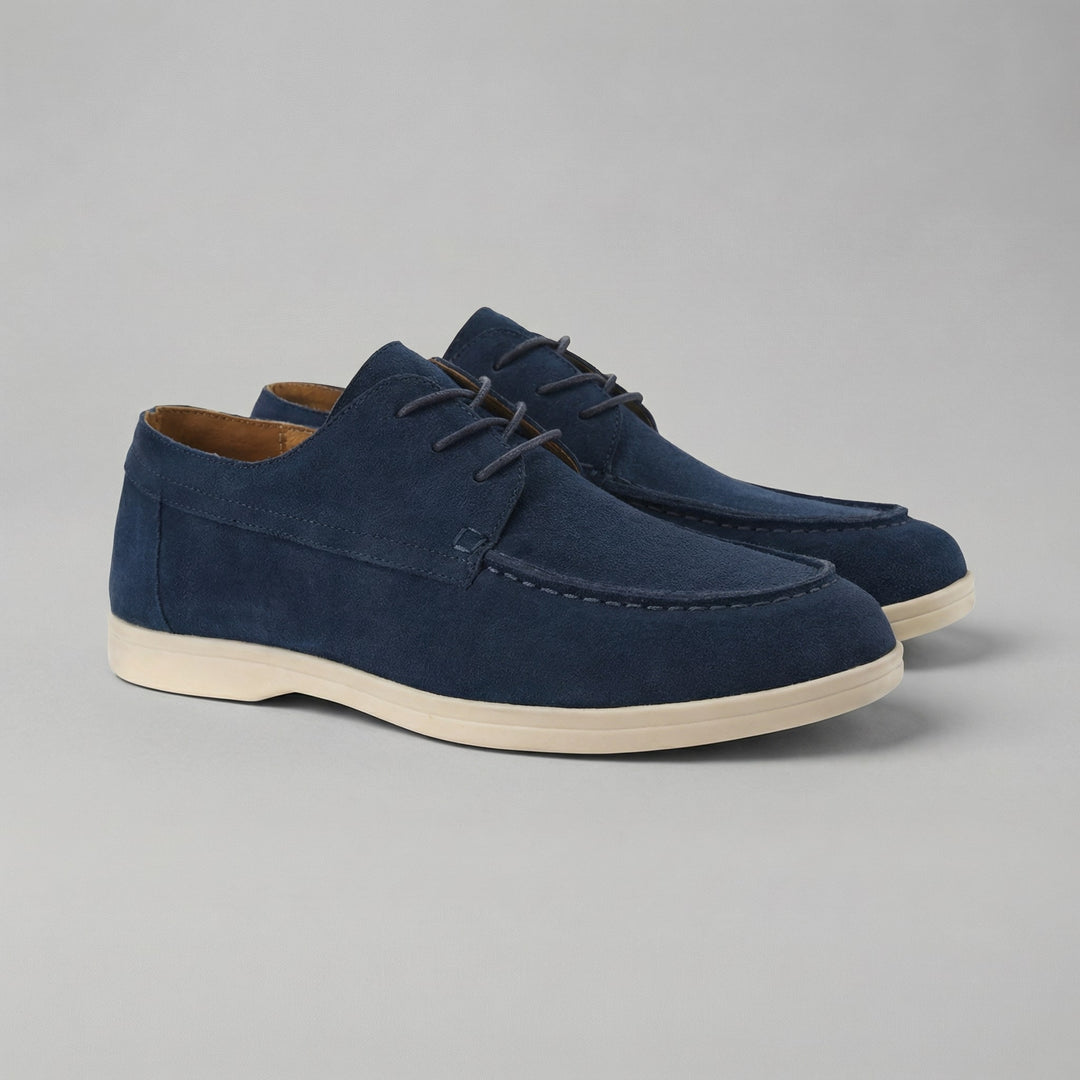 Tremont Suede Moc Toe Shoes