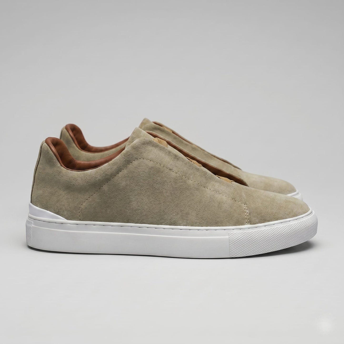 Truman Suede Slip On Sneakers_2