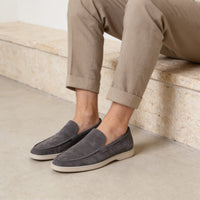 Randall Suede Slip On Loafers