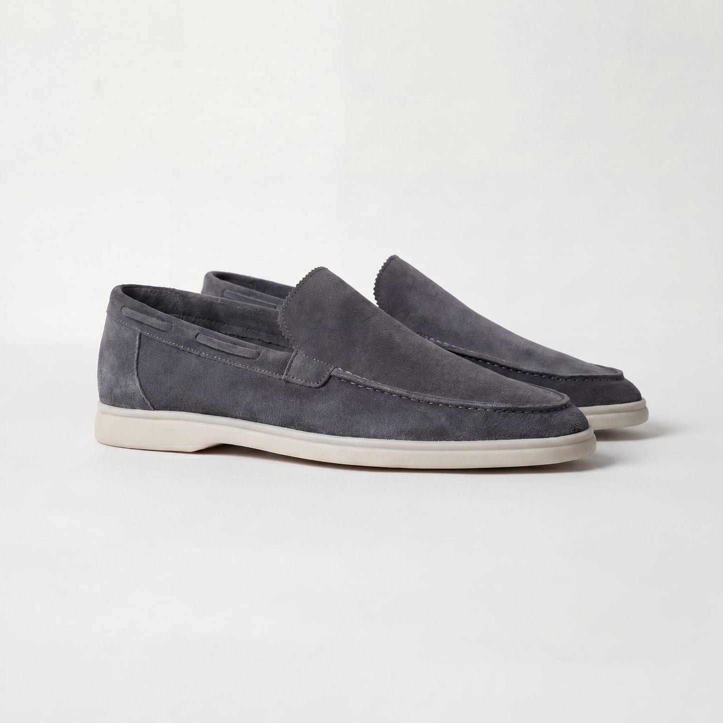 Randall Suede Slip On Loafers_11