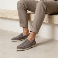 Randall Suede Slip On Loafers