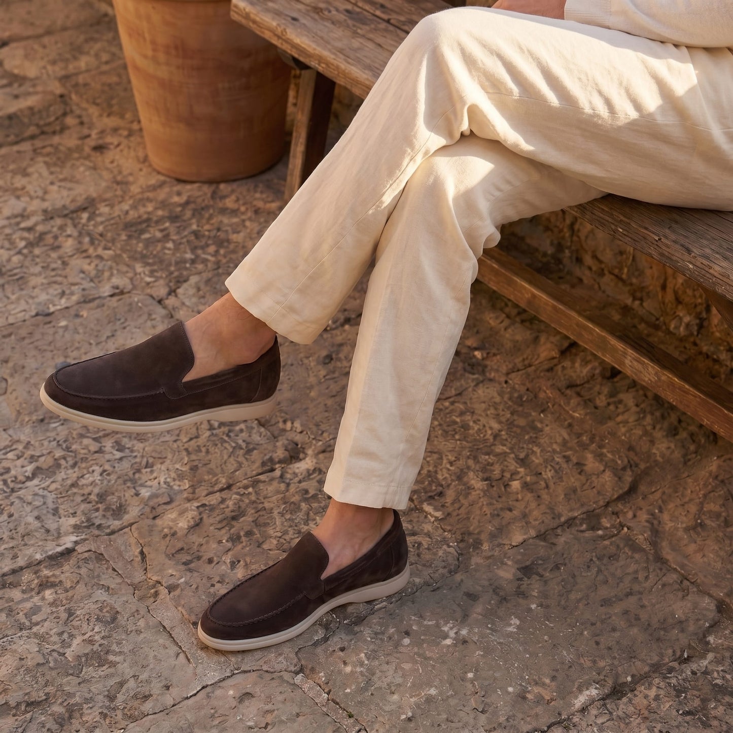 Randall Suede Slip On Loafers_22