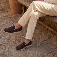 Randall Suede Slip On Loafers