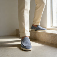 Randall Suede Slip On Loafers