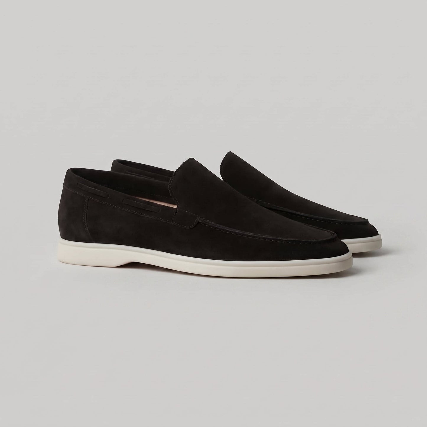 Randall Suede Slip On Loafers_34