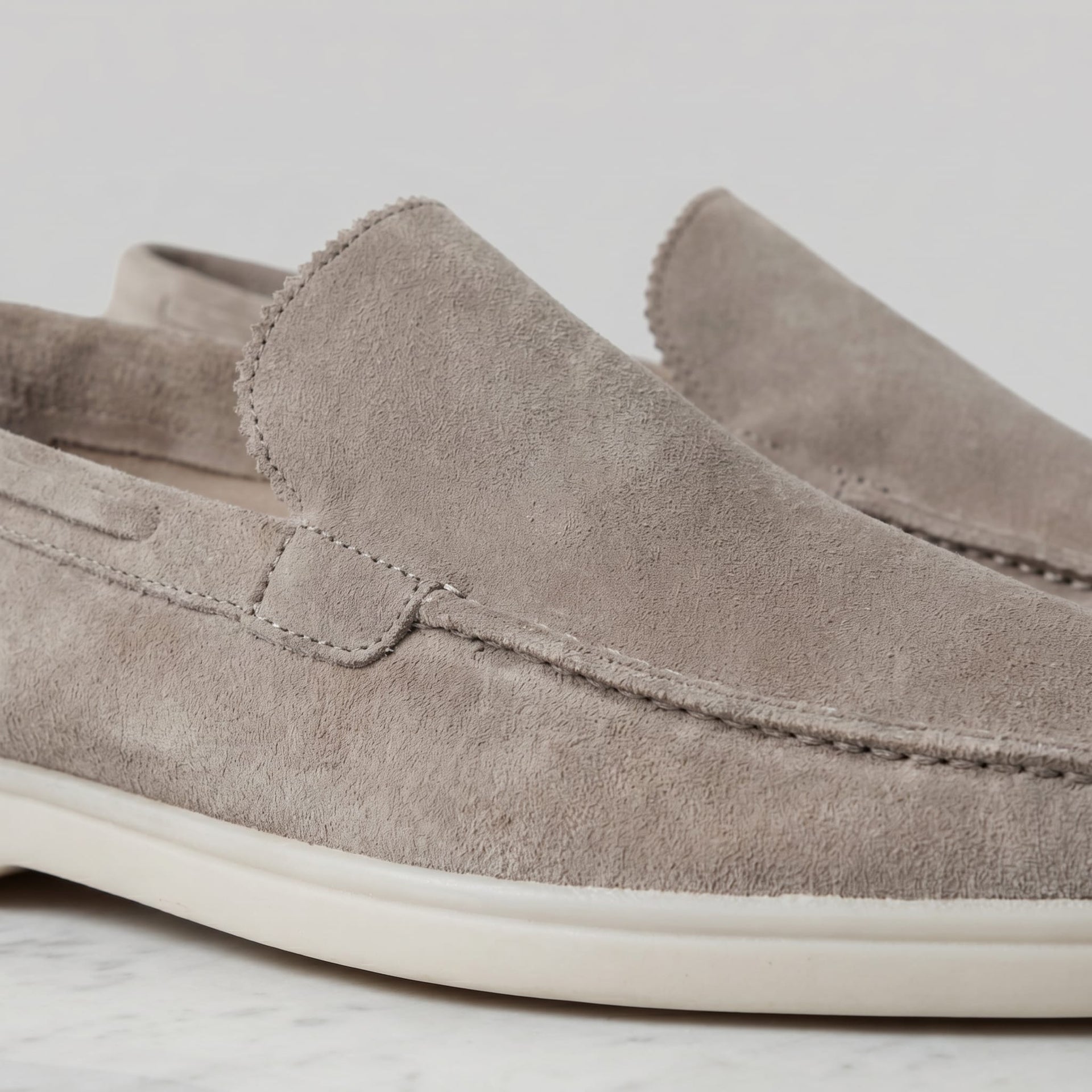 Randall Suede Slip On Loafers