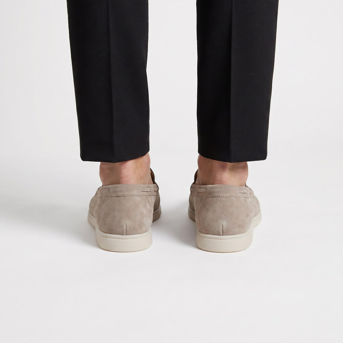 Randall Suede Slip On Loafers_5