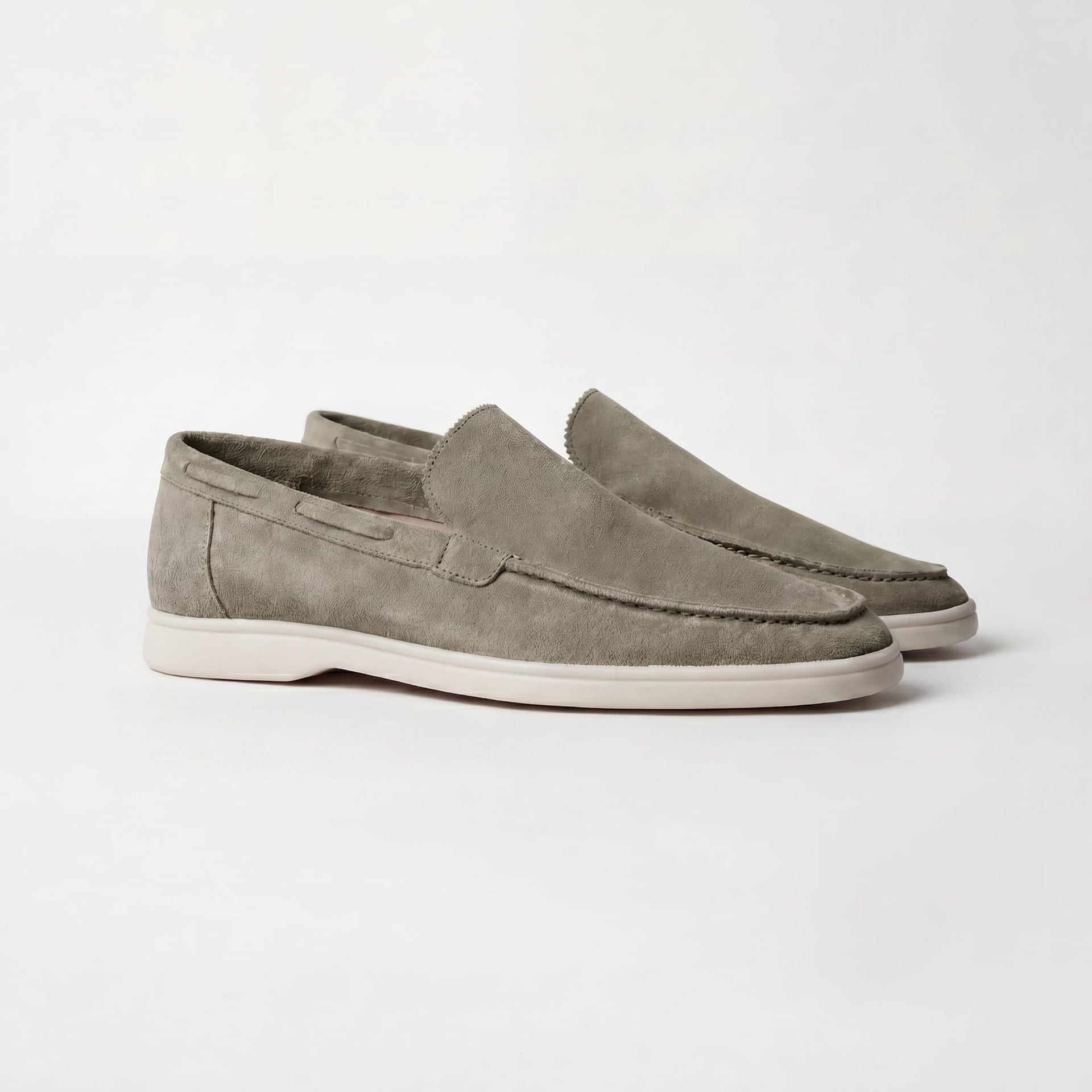 Randall Suede Slip On Loafers