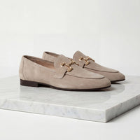 Pomeroy Suede Horsebit Loafers