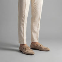 Pomeroy Suede Horsebit Loafers