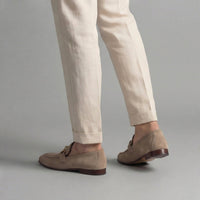 Pomeroy Suede Horsebit Loafers