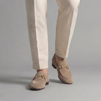 Pomeroy Suede Horsebit Loafers