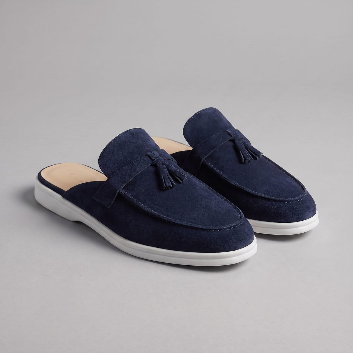 Prewitt Suede Tassel Mule Loafers