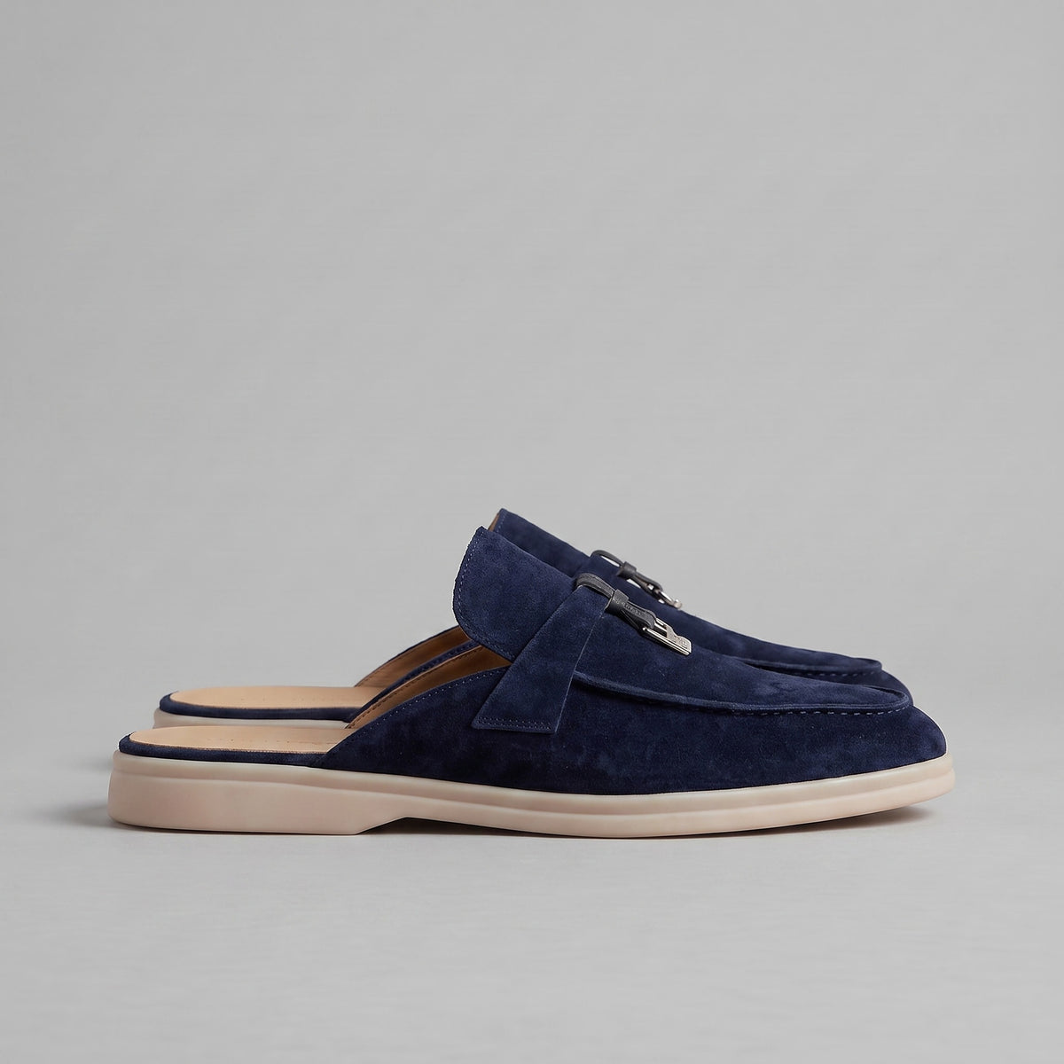 Prewitt Suede Tassel Mule Loafers_11