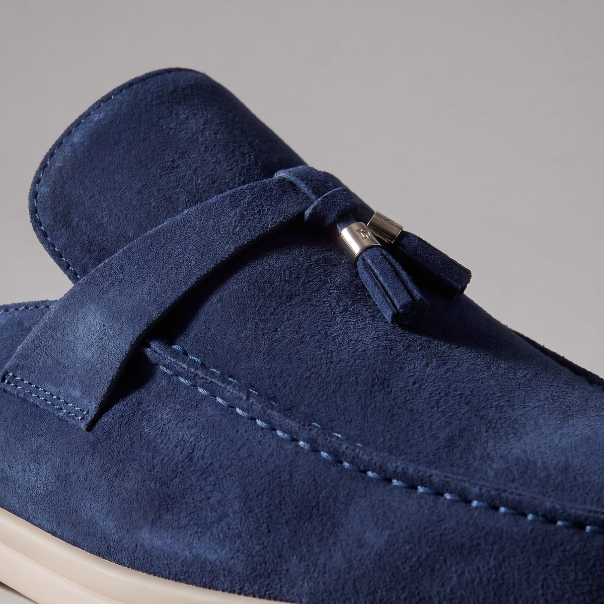Prewitt Suede Tassel Mule Loafers