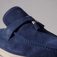 Prewitt Suede Tassel Mule Loafers