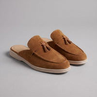 Prewitt Suede Tassel Mule Loafers