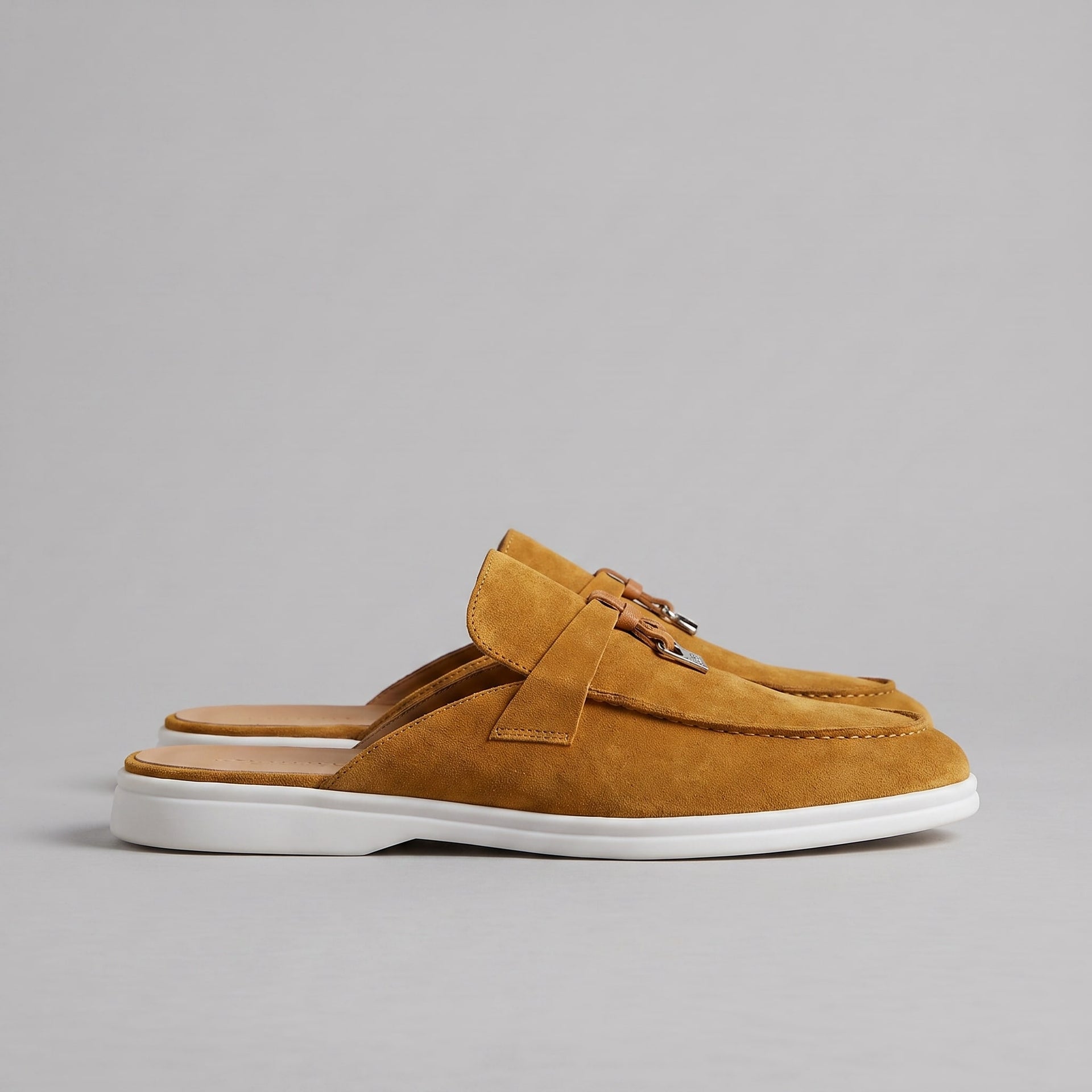 Prewitt Suede Tassel Mule Loafers