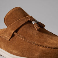 Prewitt Suede Tassel Mule Loafers