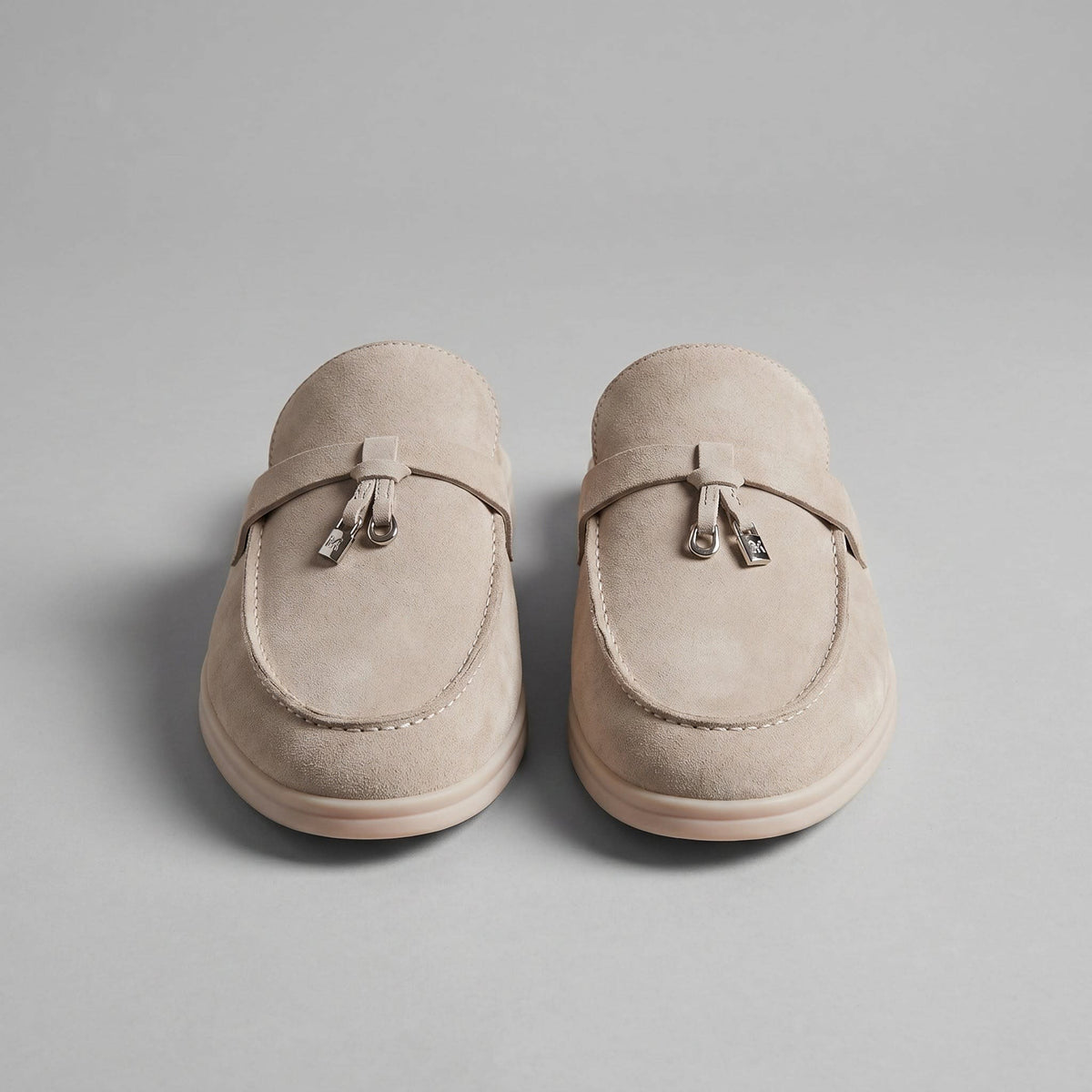 Prewitt Suede Tassel Mule Loafers